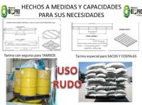 TARIMAS PARA COSTALES Y TAMBOS